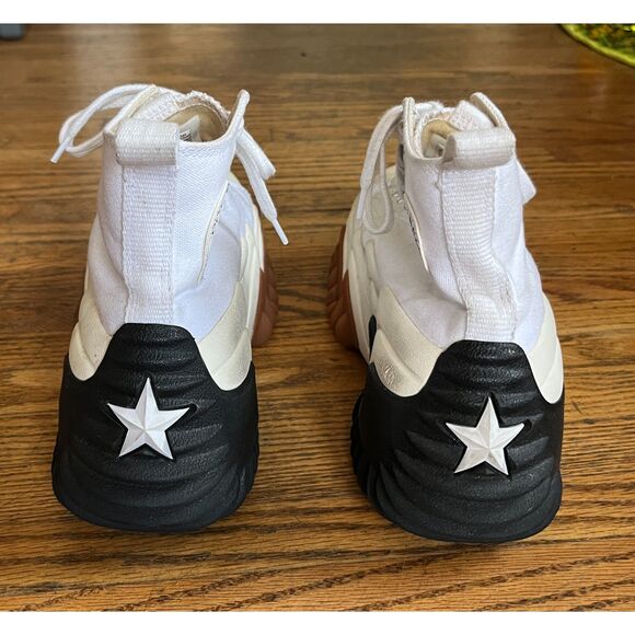 Converse White Run Star Motion High Top Platform Sneaker Shoes  Women's Size 8.5 - Picture 6 of 10